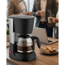 Aesco Ev ve Ofis Için Filtre Kahve Makinesi 12 Fincan Kapasiteli Kahve Makinesi