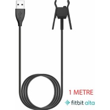 Aesco Fitbit Alta Şarj Kablosu Cihaz Kiti Reset Tuş (1METRE)-(5775)