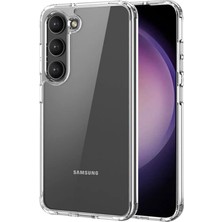 Aesco Dux Ducis Sm Galaxy S23 Plus Clin Series Shockproof Şeffaf Silikon KILIF-(5775)