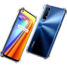 Aesco Ally Oppo Realme 7 Anti-Drop Silikon Kılıf Shockproof KILIF-(5775)
