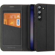 Aesco Dux Ducis Sm Galaxy S23 Plus Kılıf Skin X2 Series Magnetic Pu Deri Manyetik Kapaklı KILIF-(5775)