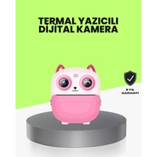 Aesco Termal Baskı Özellikli Çocuk Kamerası 1080P Video Destekli