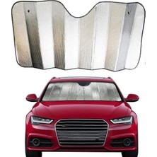 Aesco Araç Ön Cam Katlanabilir Güneşlik Uv ve Isı Koruma Renault Megane Fiat Egea Hyundai I20 Opel Astra