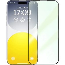 Aesco Baseus Corning iPhone 15 Plus Full Koruma Eye-Protection Tempered Cam Ekran KORUYUCU-(5775)