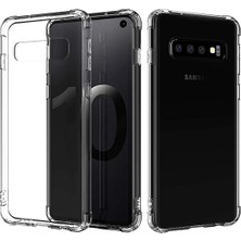 Aesco Ally Sm Galaxy S10 Anti-Drop Darbe Emici Silikon KILIF-(5775)
