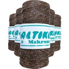 Aesco 5 Adet Polyester Simli Makrome Ipi SG-2080