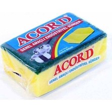 Aesco 1 Adet Jumbo Boy Endüstriyel Çok Amaçlı Bulaşık Süngeri  13X8X4 cm