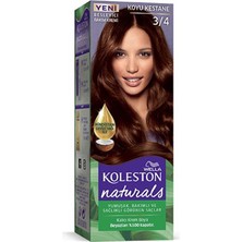Aesco Naturals Saç Boyası Koyu Kestane 3/4