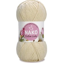 Aesco 5 Adet Cotton Lüks Yelek Tunik Kazak Bluz Hırka Ipi Yünü Açık Bej 97543