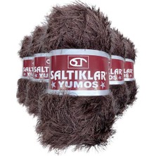 Aesco 5 Adet Yumoş Sakallı El Örgü Ipi Yünü 93