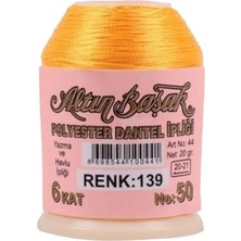 Aesco Altınbaşak Oya ve Dantel Ipi 20 gr - Royaleks - No: 139