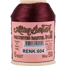 Aesco Altınbaşak Oya ve Dantel Ipi 20 gr - Royaleks - No: 604