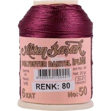 Aesco Altınbaşak Oya ve Dantel Ipi 20 gr - Royaleks - No: 080
