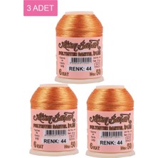 Aesco 3 Adet Altınbaşak Oya ve Dantel Ipi 20 gr - Royaleks - No: 044