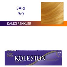 Aesco Single Tüp Boya Saç Boyası Sarı 9/0