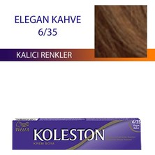 Aesco Single Tüp Boya Saç Boyası Elegan Kahve 6/35