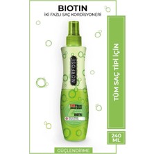 Aesco Biotin Çift Fazlı Saç Kondisyoner Fön Suyu 240 ml - Mrfs