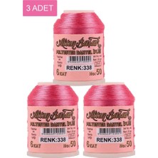 Aesco 3 Adet Altınbaşak Oya ve Dantel Ipi 20 gr - Royaleks - No: 338