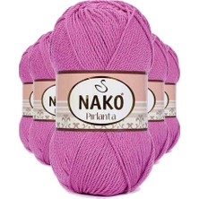 Aesco 5 Adet Pırlanta Amigurumi El Örgü Ipi Yünü Gül 1249