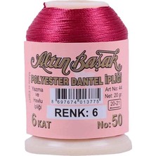 Aesco Altınbaşak Oya ve Dantel Ipi 20 gr - Royaleks - No: 006