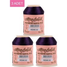 Aesco 3 Adet Altınbaşak Oya ve Dantel Ipi 20 gr - Royaleks - No: 062