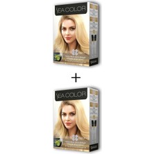 Aesco 2x2 Tüp Krem Saç Boyası Seti Buğday Sarısı No:9.0