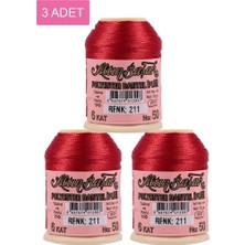 Aesco 3 Adet Altınbaşak Oya ve Dantel Ipi 20 gr - Royaleks - No: 211