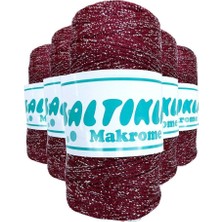 Aesco 5 Adet Polyester Simli Makrome Ipi SG-1560
