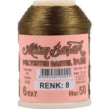 Aesco Altınbaşak Oya ve Dantel Ipi 20 gr - Royaleks - No: 008