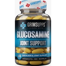 Grimsupps Glucosamine Join Support Cartilage Chondroitin Msm Boswellia Turmeric 60 Tablet