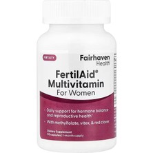 Fairhaven Health Fertilaid Multivitamin For Women With Methylfolate Vitex, & Red Clover 90 Capsules
