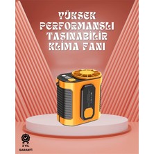 Aesco Mey Ithalat® Sessiz Turbo Fan – Kamp, Spor, Ofis Için Taşınabilir Mini Soğutucu