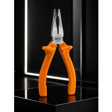 Aesco Mey Ithalat® Dövme Çelik Pense Ergonomik Kaymaz Saplı El Aleti