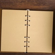 Aesco Mey Ithalat® Yaprak Desenli Hatıra Defteri