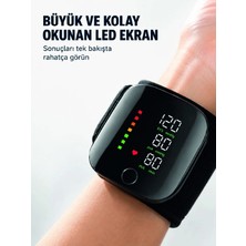 Aesco Mey Ithalat® Taşınabilir Şarjlı Bilekten Tansiyon Ölçer Pratik Kullanım