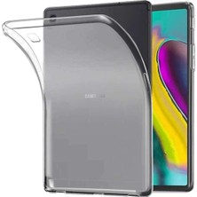 Aesco Mey Ithalat®  Samsung Galaxy T720 Tab S5E 10.5 Kılıf Tablet Şeffaf Silikon