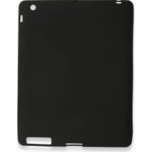 Aesco Mey Ithalat®   iPad 4 9.7 Kılıf Evo Tablet Silikon - Siyah