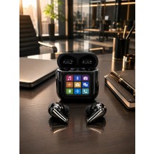 Aesco Mey Ithalat® Yeni Nesil Aı Bluetooth Kulaklık Akıllı Dokunmatik Ekranlı