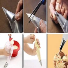 Aesco Mey Ithalat® Krema Sıkma Seti 10 Parça