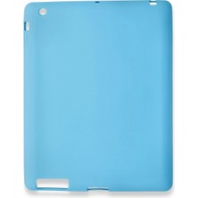 Aesco Mey Ithalat®   iPad 4 9.7 Kılıf Evo Tablet Silikon - Mavi
