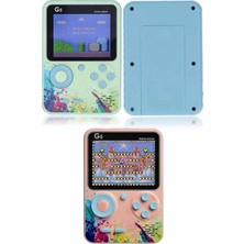 Aesco Mey Ithalat® 3.5 Inç Klasik Retro LCD Ekran 500 Oyunlu Oyun Konsolu Taşınabilir