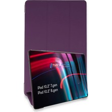 Aesco Mey Ithalat®   iPad 10.2 (7.nesil) Kılıf Tablet Smart Kılıf - Mor