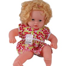 Aesco Mey Ithalat® 0073 60 cm Dolgu Gövdeli Saçlı Büyük Bebek
