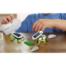Aesco Mey Ithalat® Güneş Enerjili Robot Oluşturma Seti (6 In 1)