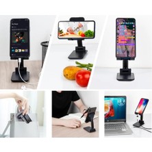 Aesco Mey Ithalat® Portatif Masaüstü Telefon Tablet Tutucu