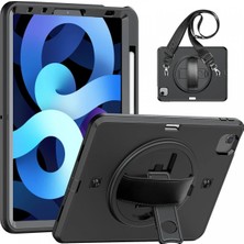 Aesco Mey Ithalat®   iPad Pro 11 (2020) Kılıf Strap-C Otterbox Tablet Kapak - Siyah