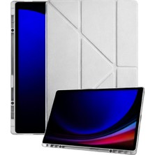 Aesco Mey Ithalat®  Samsung Galaxy Tab A11 Plus Kalemlikli Mars Tablet Kılıfı - Gri