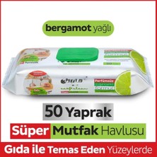 Aesco Mey Ithalat® Mutfak Temizlik Havlusu 50 Adet Bergamot