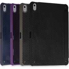 Aesco Mey Ithalat®   iPad Pro 11 (2024) Kılıf Color Karbon Tablet Kılıfı - Siyah