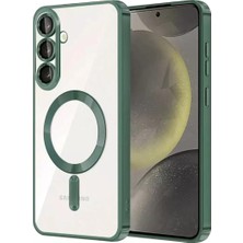 Aesco Mey Ithalat®  Samsung Galaxy A57 5g Kross Magneticsafe Kapak - Koyu Yeşil